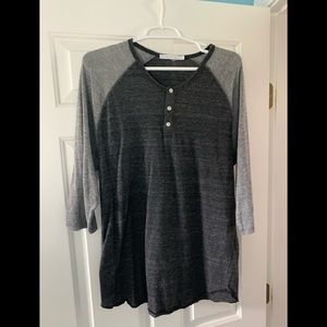 Grey Alternative 3-quarter length shirt